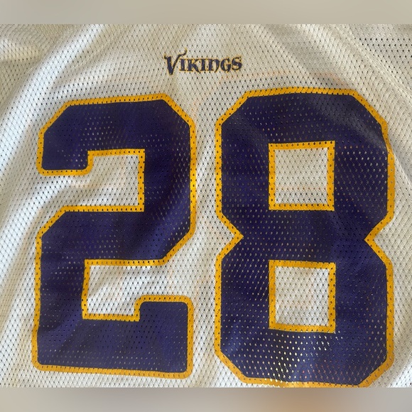 Reebok Men Minnesota Vikings Adrian Peterson Sz XL - Picture 3 of 10